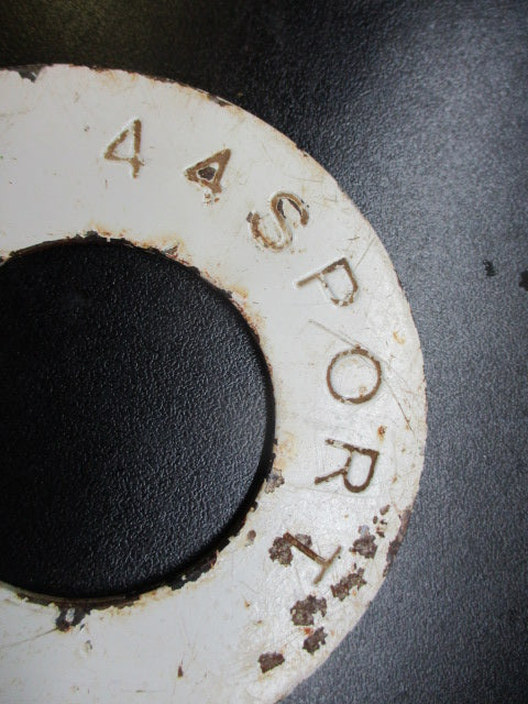 Used 44Sport White 0.25 lb Olympic Fractional Plates ( 2 QTY)