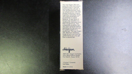Vintage AMF Hogan 392 Golf Balls Set Of 3