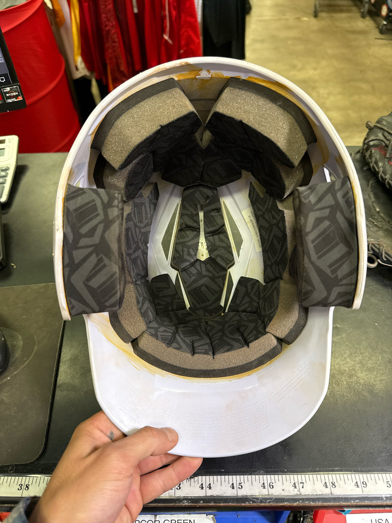 Load image into Gallery viewer, Used EvoShield Batting Helmet in White Size Small
