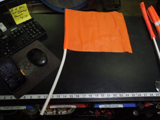Used Airhead Kwik Tek Water Sports Safety Flag Is Bent