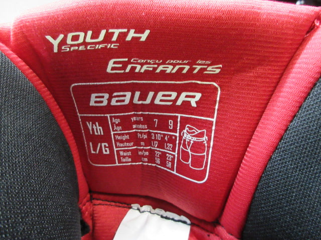 Load image into Gallery viewer, Used Bauer Lil' Sport Hockey Breezers - Size Youth Large
