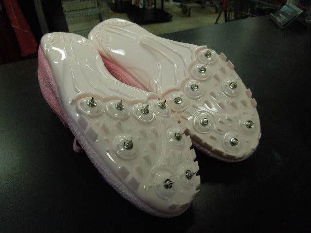 Load image into Gallery viewer, Like New Ladies Track Spikes in Pink Size 9.5 W 8 M
