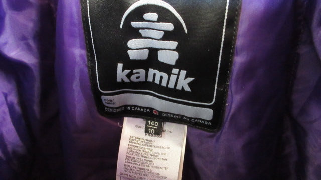 Load image into Gallery viewer, Used Kamik Bella Winter Snow Bib - Size 10
