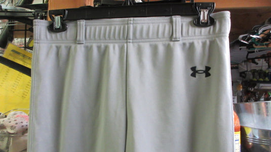 Used Under Armour Pull-Up Closed Bottom Baseball Pants - Size Youth XL