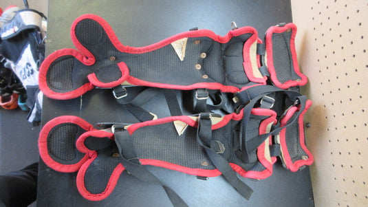 Used Louisville Slugger Catchers Shin Guards - 9-12