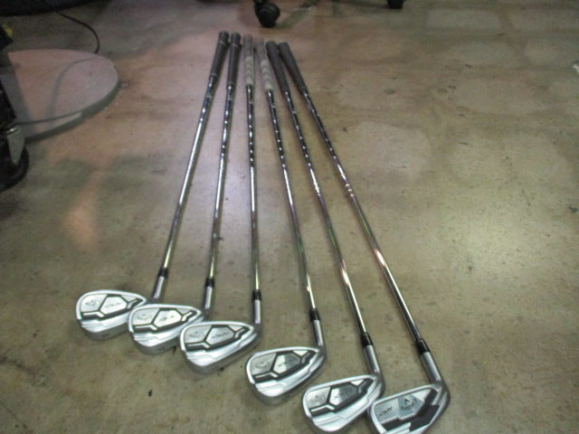 Load image into Gallery viewer, Used Callaway APEX Forged 16 Lefty Iron Set 6-9 Iron PW-AW

