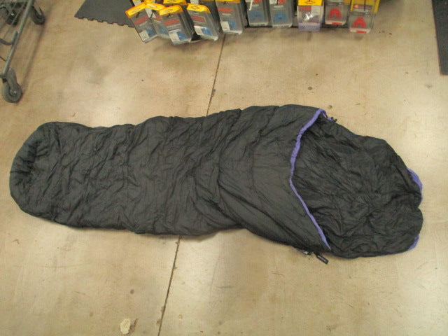 Load image into Gallery viewer, Used Slumberjack Black/Purple Sleeping Bag
