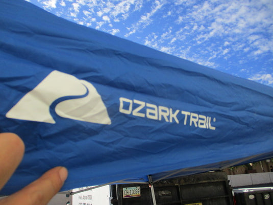 Used Ozark Trail 10' x 10' Instant Slant Leg Pop-up Canopy