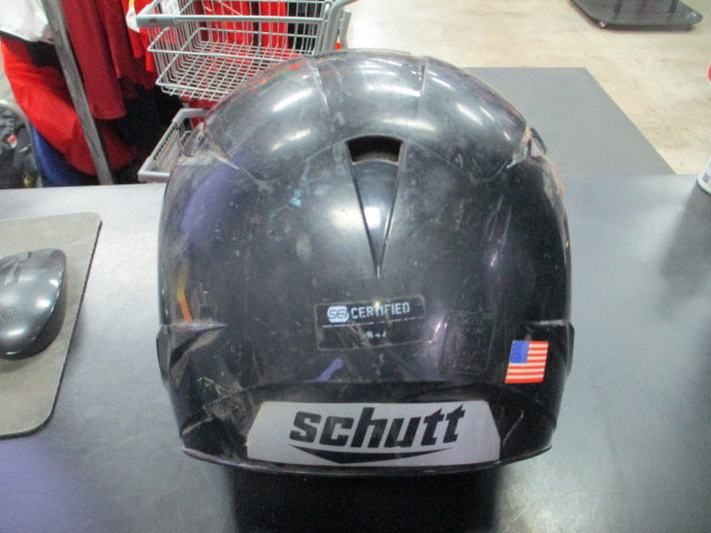 Load image into Gallery viewer, Used Schutt Black Batting Helmet w/ Added Padding
