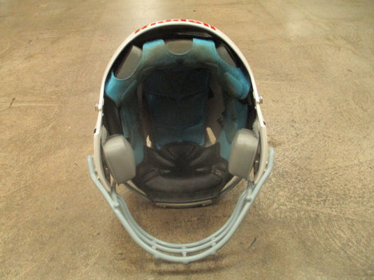 Used Riddell Victor White Football Helmet Size L-XL