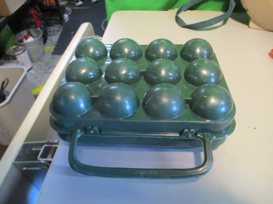 Used Green One Dozen Egg Holder