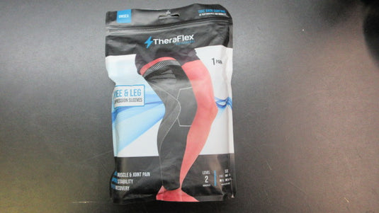 TheraFlex Performance Compression Leg Sleeve - Size Small - 1 Pair