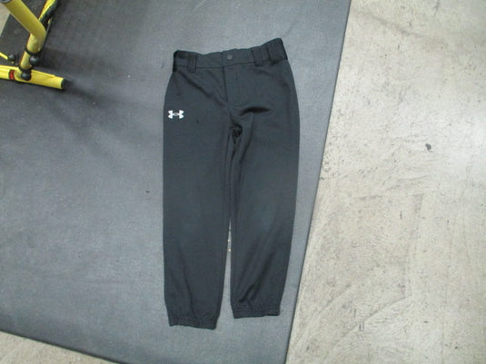 Used Under Armour Elastic Bottom Youth 6 Baseball Pant