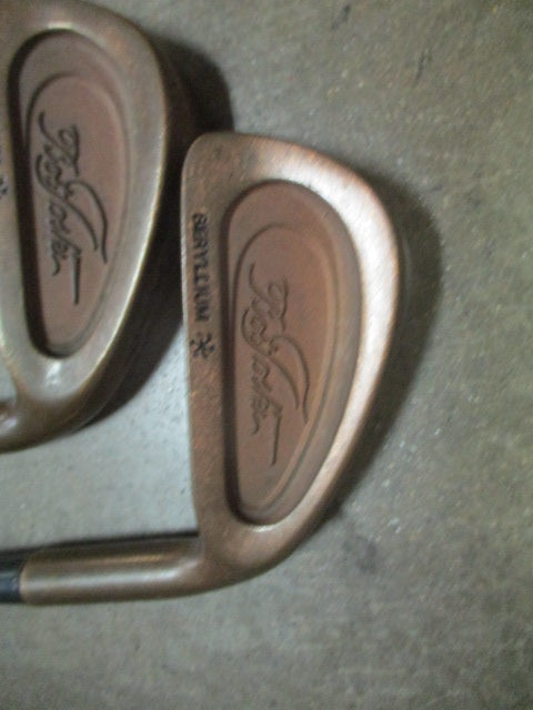 Load image into Gallery viewer, Used Bob Toski beryllium copper heads IRON SET 3-PW SW RH steel haft
