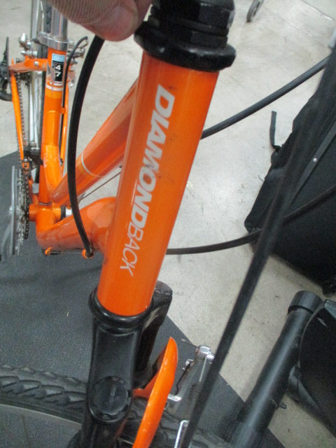 Load image into Gallery viewer, Used Diamondback Vital 7 Womens Small Frame 700 21 Speed Orange Bike
