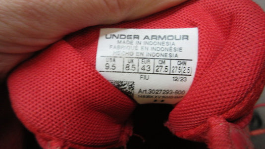 Used Under Armour Baseball Cleats - Size 9.5