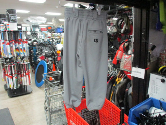 Used Wilson Elastic Bottom Baseball Pants Size Youth Medium