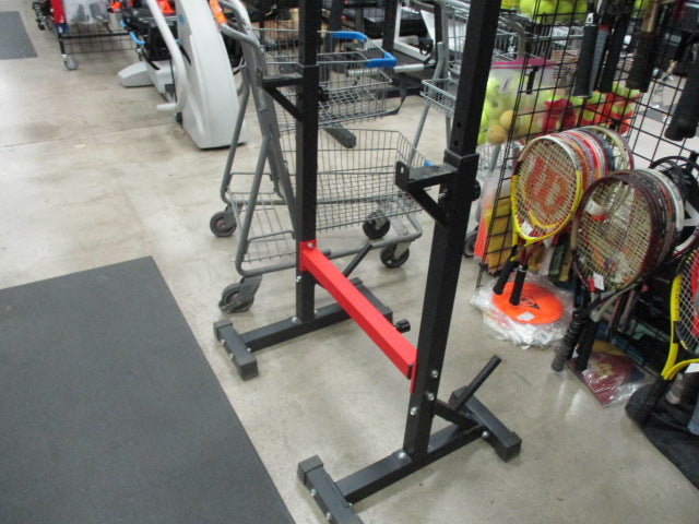 Load image into Gallery viewer, Used Adjustable Barbell Rack Stand Multi-function Squat Rack
