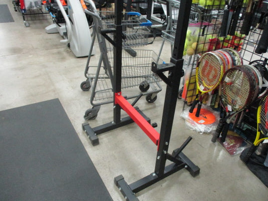 Used Adjustable Barbell Rack Stand Multi-function Squat Rack
