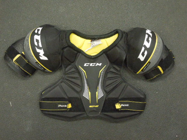 Load image into Gallery viewer, Used CCM Tacks 9040 Hockey Shoulder Pads Size Junior Large
