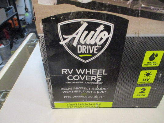 Used Auto Drive RV Wheel Covers Set of 2