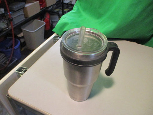 Used Yeti Water Bottle W/ Straw