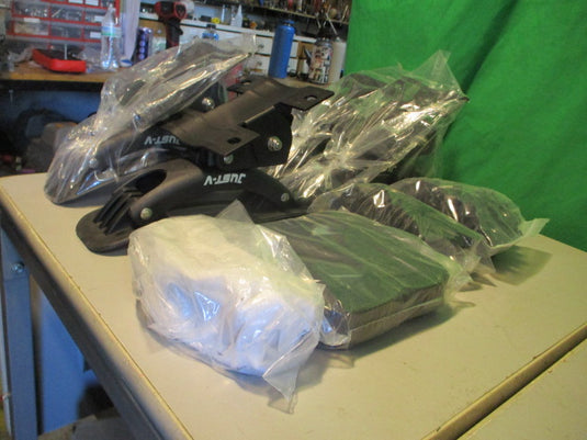 Used Just V Steel Kayak Saddle Roof Rack