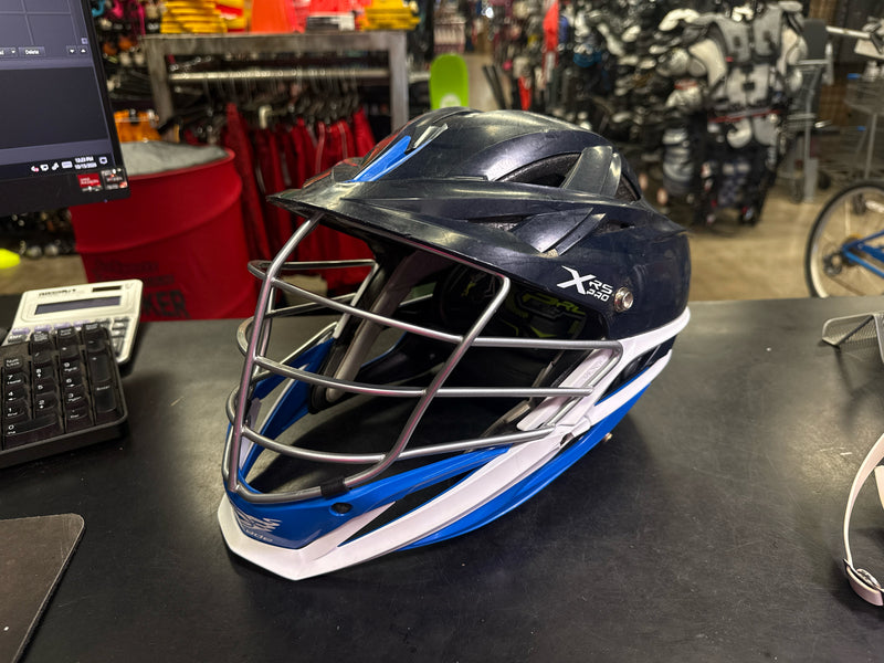 Load image into Gallery viewer, Used Cascade XRS Pro VIXION Lacrosse Helmet OSFM
