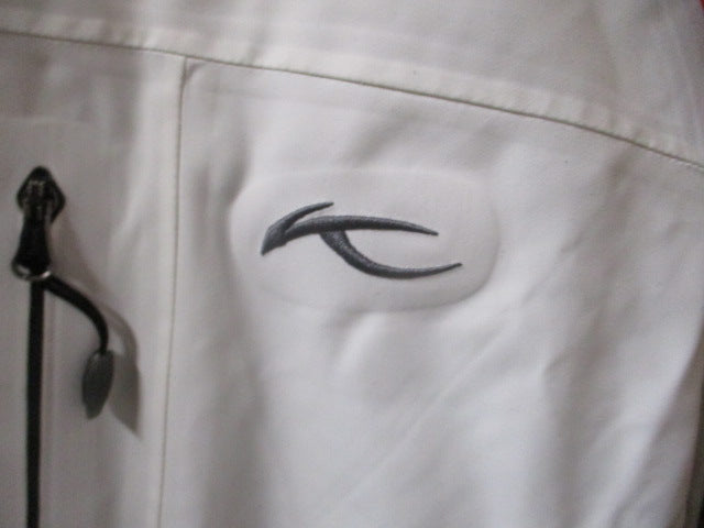 Load image into Gallery viewer, Used KJUS Lasse White Snow Jacket Size 56 /Adult Size 2XL - small spot on pocket
