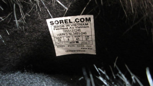 Used Sorel Joan Of Arctic Womens Waterproof Boot - Size 10