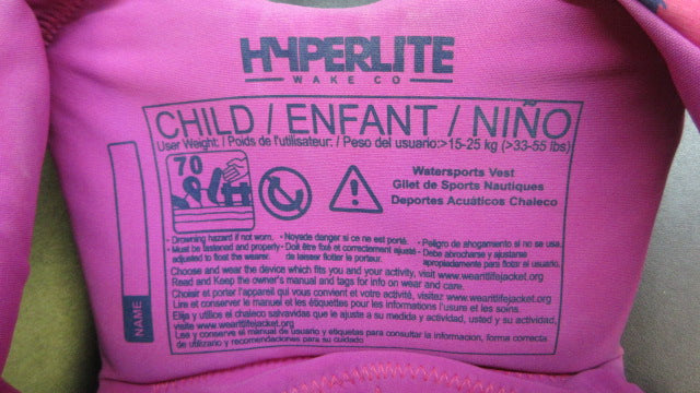 Load image into Gallery viewer, Used Hyperlite Child Life Vest - 35-55lb
