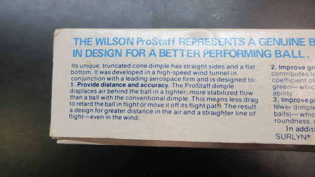 Load image into Gallery viewer, Vintage Wilson ProStaff 1 Dozen Golf Balls
