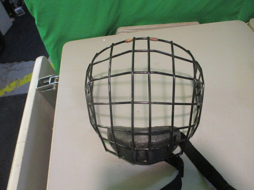 Used Hockey Black Helmet Mask - 2012