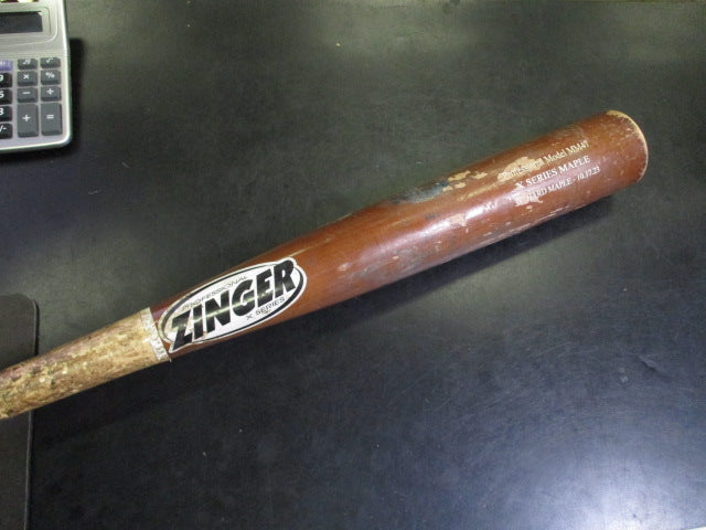 Load image into Gallery viewer, Used Zinger Pro Mo. MM47 X Series Hard Maple Wood Bat 33 in 31.5 oz
