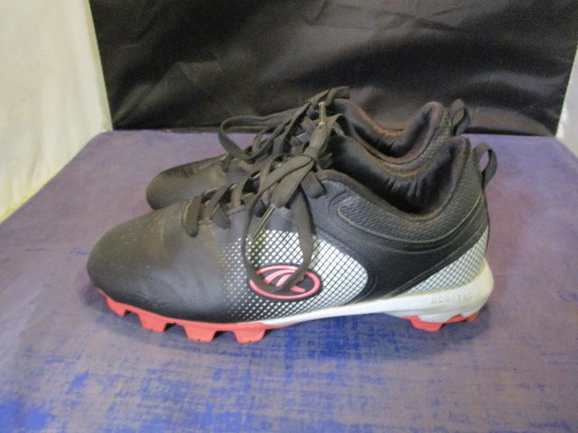 Load image into Gallery viewer, Used Rawlings Sanction Low Cleats Youth Size 3
