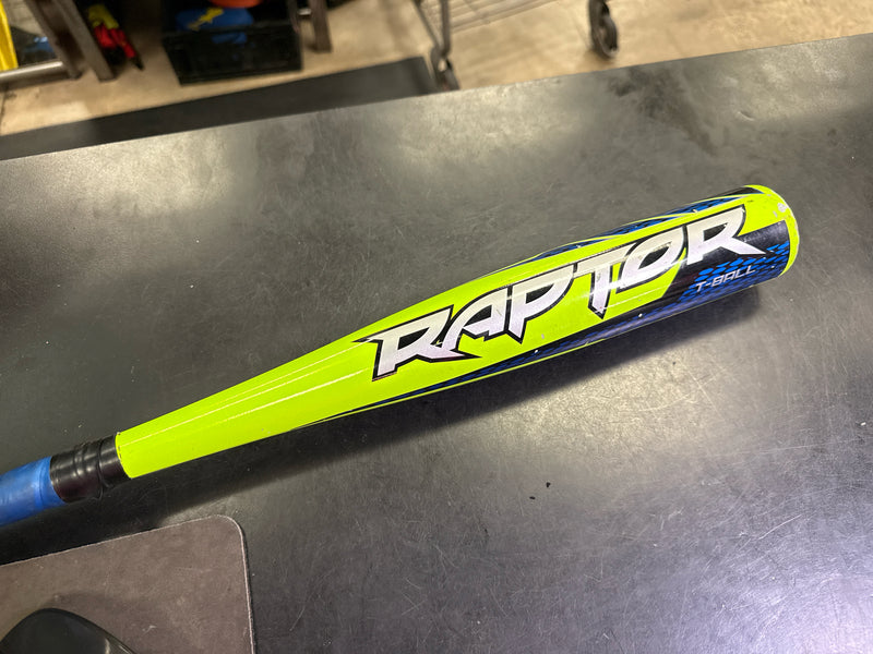 Load image into Gallery viewer, Used Rawlings Raptor USA T-Ball Baseball Bat 24 in 12 oz -12
