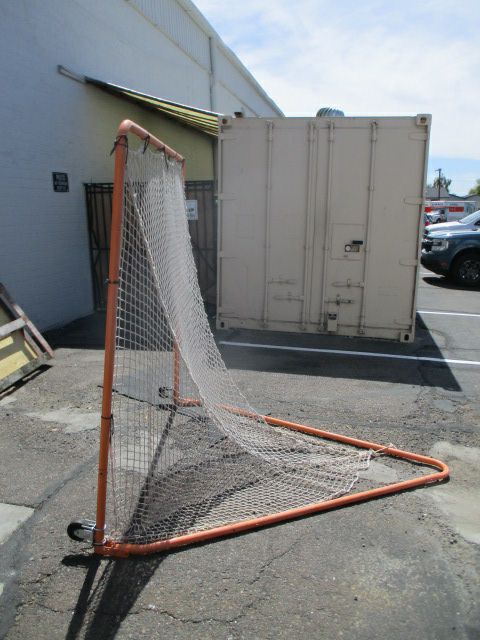 Used Champion Sports Folding Lacrosse Goal With Some Net Damage