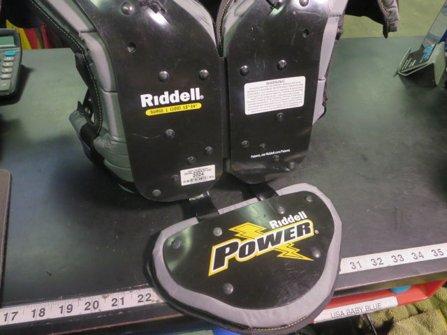 Load image into Gallery viewer, Used Riddell Power Surge Football Shoudler Pads With Backplate Size Large
