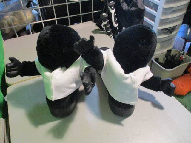 Load image into Gallery viewer, Adidas Originals Jeremy Scott Gorilla Plush Sneakers Black Size 11
