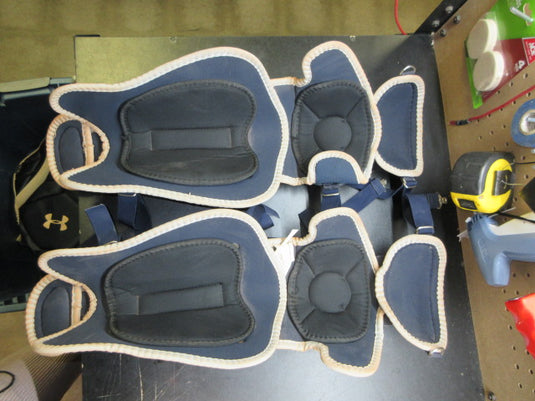 Used Under Armour Junior Victory Series Catchers Shin Guards