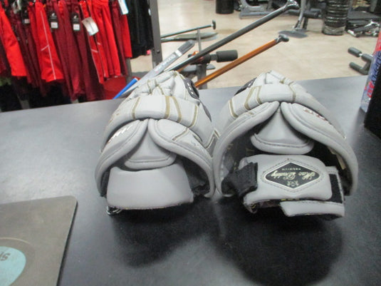 Used Warrior Vapor Mac Daddy Lacrosse Gloves