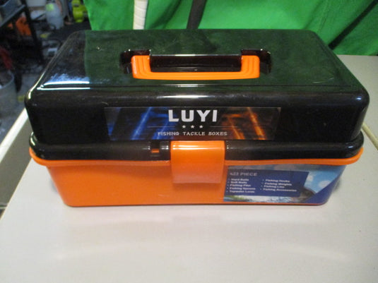 Used Luyi 423 Piece Fishing Tackle Box