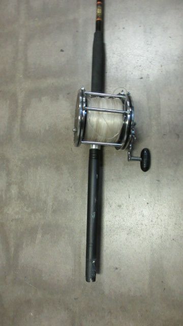 deep sea fishing penn reel Used Penn Senator Deep Sea Fishing 6'6" Fishing Pole & Reel