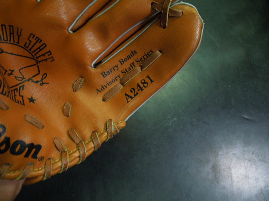 Vintage Wilson A2481 Barry B. Adv Staff 10.5" RHT Glove