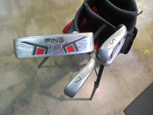 Used Ping Moxie Right Hand JR GOLF SET 5 Piece Includes Putter