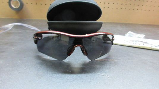 Used Oakley Radar Sunglasses with extra Clear Lens & Hard Case