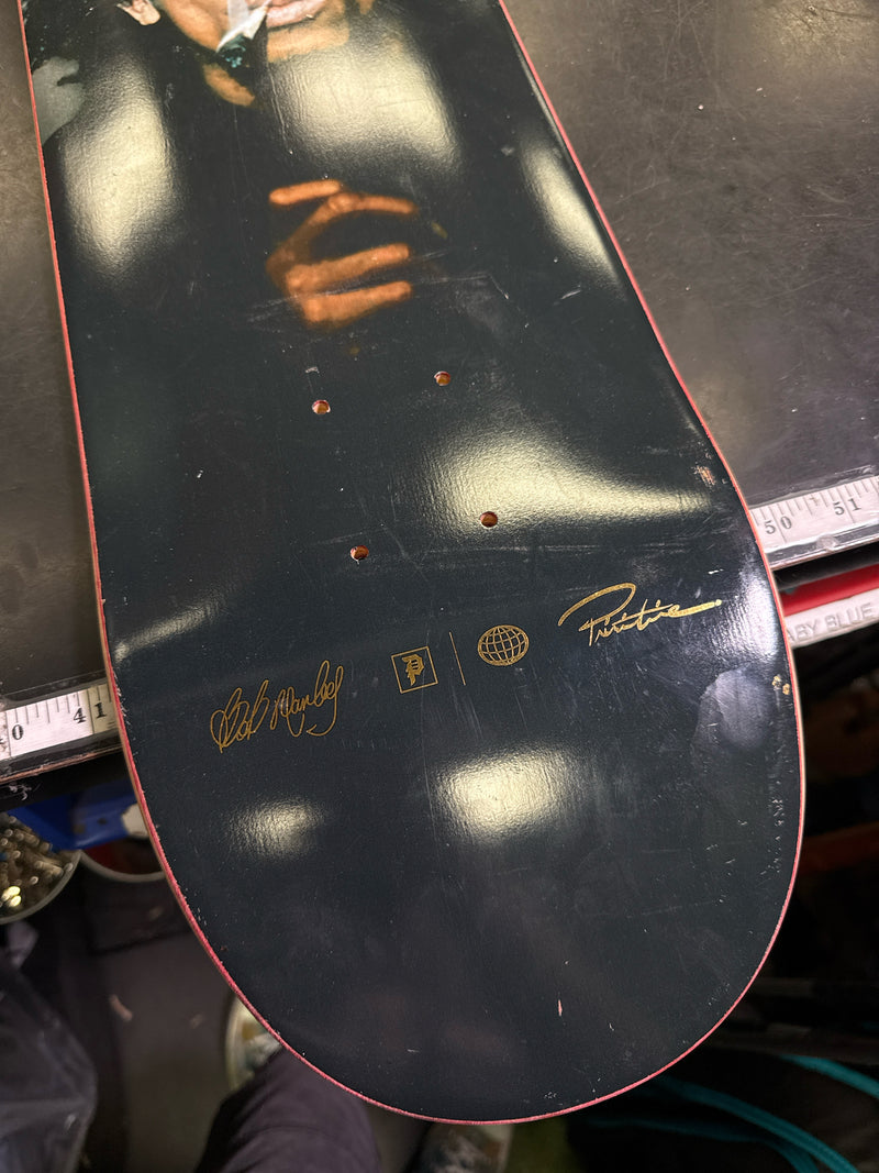 Load image into Gallery viewer, Used Primitive x Bob Marley 32" Skateboard Deck
