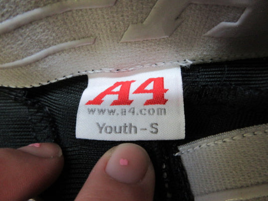 Used A4 Open Bottom Baseball Pants - Size Youth Small