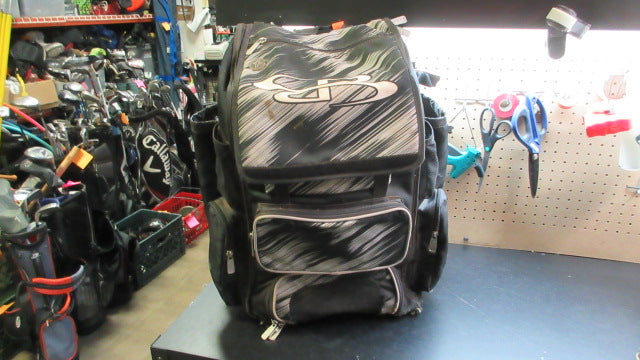 Load image into Gallery viewer, Used BoomBah Superpack Hybrid Rolling Bat Baseball Bag
