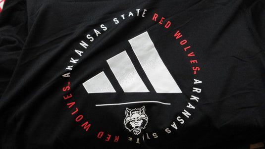 Adidas Arkansas State Red Wolves T-shirt - Size Large